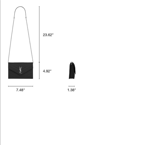 SOLD ON IG Saint Laurent Small Wallet on Chain - Picture 8 of 8